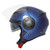 Spada Lycan Open Face Motorcycle Helmet Matt Blue