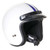 Stealth HD320 Adult Open Face Lightweight Fiberglass Motorcycle Scooter Helmet