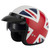 Vcan V537 Union Jack Open Face Helmet