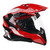 Airoh Commander Adventure Helmet - 'Boost Red' (Gloss) 