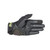 Alpinestars Halo Leather Gloves Forest Black Yell Fluo