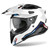 Airoh Commander 'Factor' Adventure Motorcycle Helmet - White Gloss