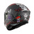 Axxis Draken S Horrorland A2 Motorbike Helmet - Matt Titanium