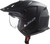 LS2 OF606 DRIFTER SOLID MATT BLACK OPEN FACE MOTORCYCLE HELMET