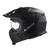 LS2 OF606 DRIFTER SOLID MATT BLACK OPEN FACE MOTORCYCLE HELMET