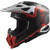 LS2 MX703 X-FORCE VICTORY MOTORCYCLE HELMET RED WHITE