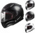 LS2 FF353 Rapid II Solid Full Face Motorbike Helmet ECE 22.06