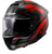 LS2 FF808 Stream II Fury Black Red Full Face Motorbike Helmet Ece22.06