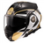 LS2 FF901 Advant X Metryk Black Gold Full Face Motorcycle Helmet