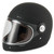 VCAN H135 Retro Matt Black Full Face Motorcycle Helmet-2024