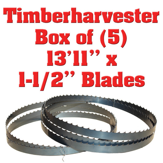 Timberharvester band saw blades