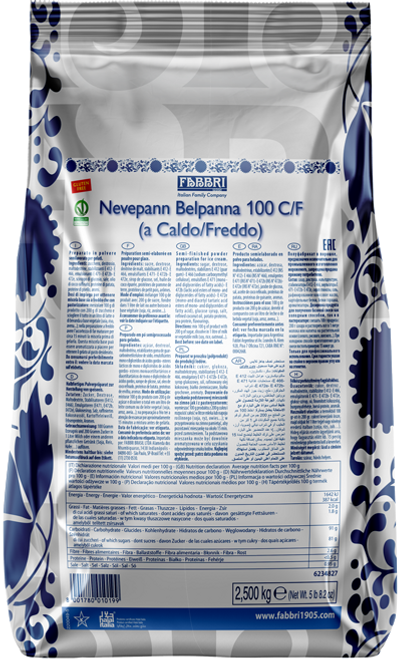 NEVEPANN BELPANNA 100CF- bags 2,500kg (5.5 lb)