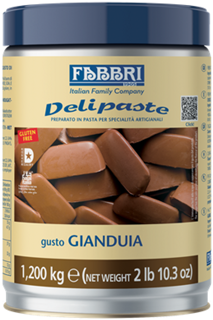 DELIPASTE GIANDUIA - tins 1,2kg (2.646 lb)