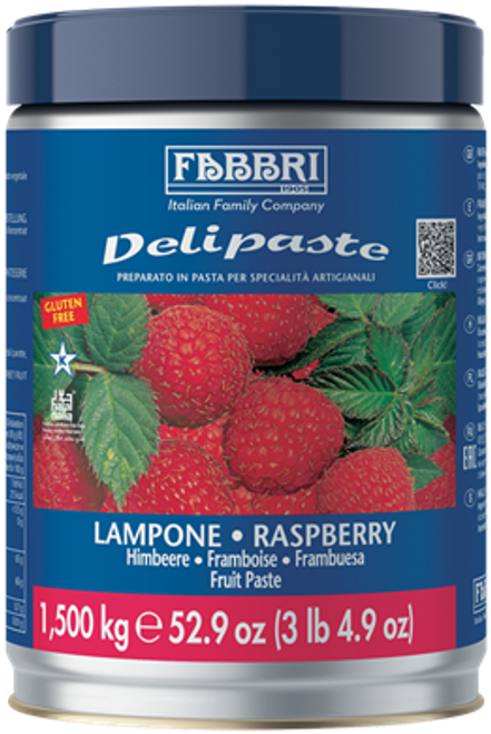 Delipaste Raspberry EU - tins 1,500kg (3.3 lb)