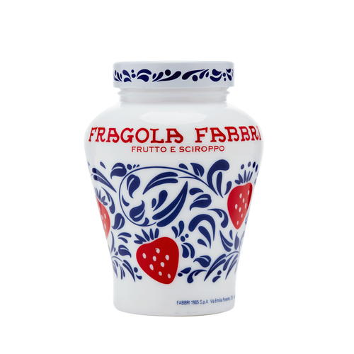 Fabbri strawberries in syrup, jar 21oz