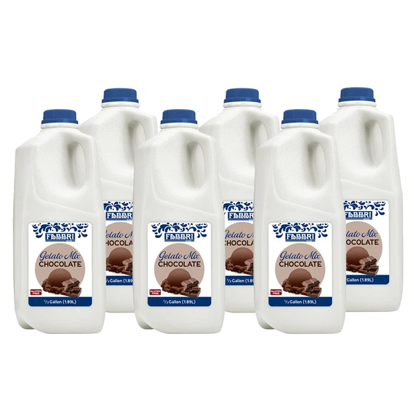 Fabbri Chocolate Gelato Mix - pack of 6