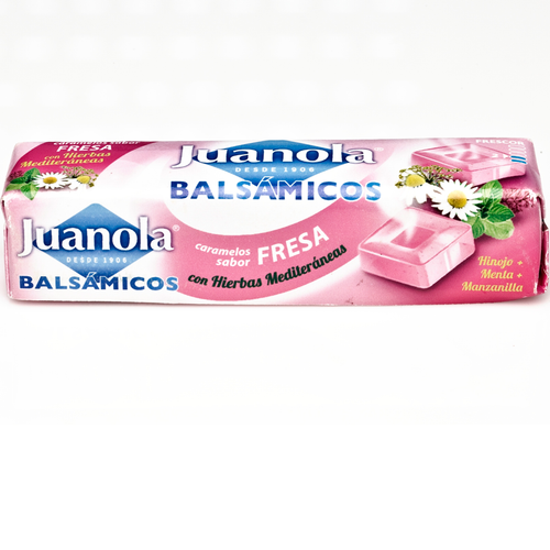 Juanola caramelos balsámicos sabor fresa 30 g