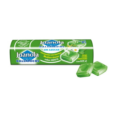 Juanola caramelos balsámicos sabor menta, 30 g