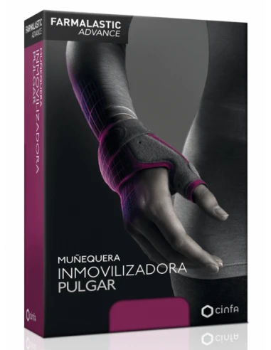 Muñequera inmovilizadora pulgar farmalastic adva t-1