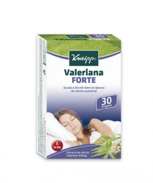 Kneipp valeriana forte 30 grageas