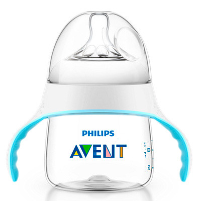 Biberón avent pp natural entrenami +4 m 150 mL