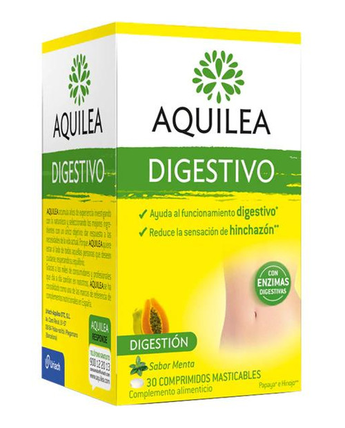 Comprimidos bienestar digestivo aquilea