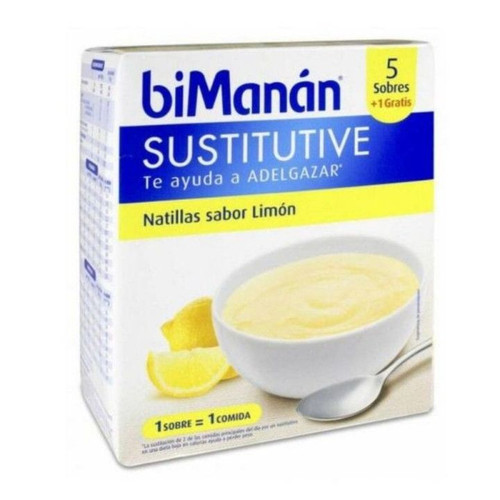 Bimarán natillas de limón, 5+1 sobres