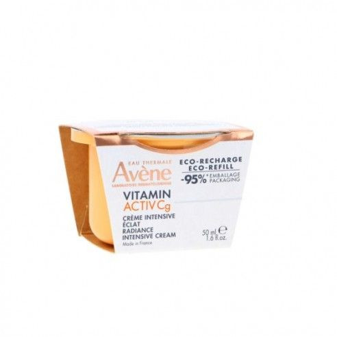 AVENE VITAMIN ACTIV CG CREMA INTENSIVA LUMINOSIDAD 1 ENVASE 50 ML ECORECARGA