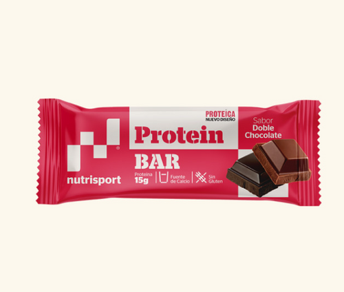 NUTRISPORT BARRITA PROTEICA DOBLE CHOCOLATE