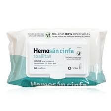 HEMOSAN CINFA TOALLITAS 60 TOALLITAS