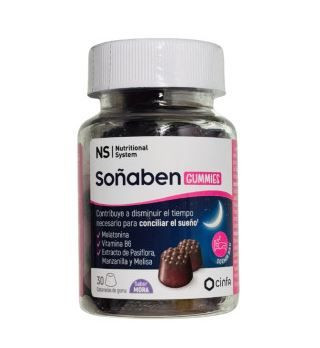 N S SOÑABEN GUMMIES 30 CARAMELOS DE GOMA SABOR MORA