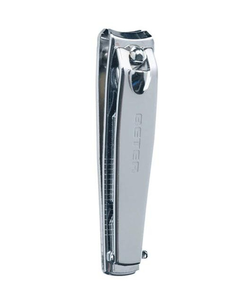 BETER Cortaúñas de Manicura con lima cromado corte curvo 