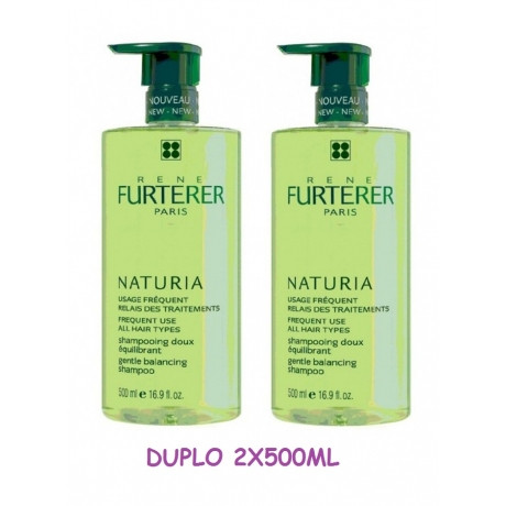 René furterer naturia uso frecuente duplo 2x500 mL