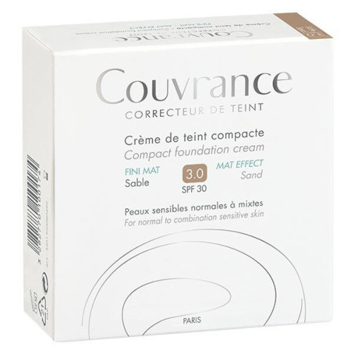 Avene cremas compactas acabado mate pieles mixtas y grasas arena