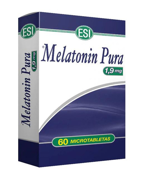 60 microtabletas para conciliar el sueño melatonin pura esi