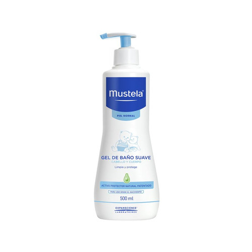 Mustela gel de baño suave 500 mL
