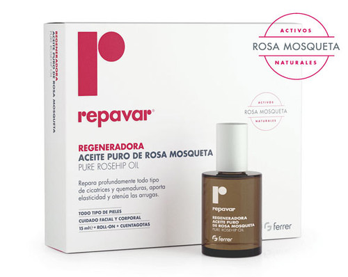 OTC REPAVAR ACEITE PURO ROSA DE MOSQUETA 15ML