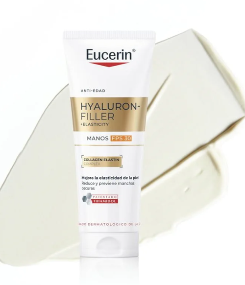 EUCERIN HYALURON FILLER + ELASTICITY CREMA DE MANOS 