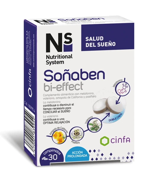 Ns soñaben bi-effect 30 comprimidos bicapa