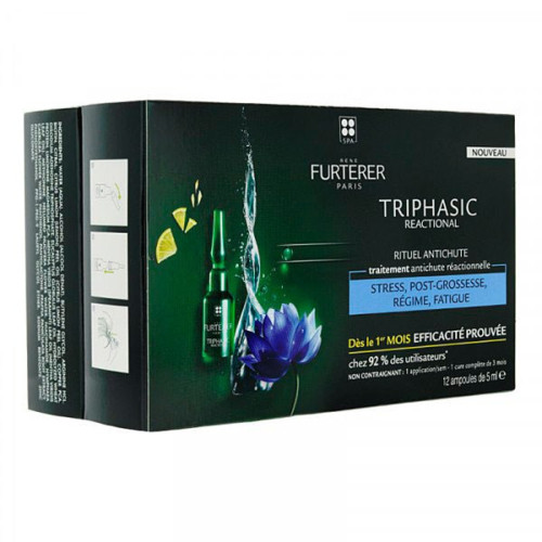 Rene furterer triphasic reactional caída reactiva 12u