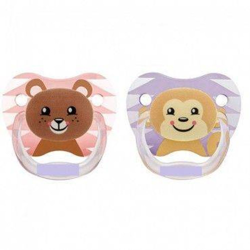 Dr brown's chupete animal faces niña 6-12 meses
