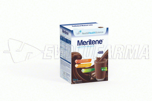 Meritene fibra chocolate. 14 sobres de 35 g.