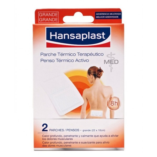 Hansaplast parche térmico grande 2 UDS