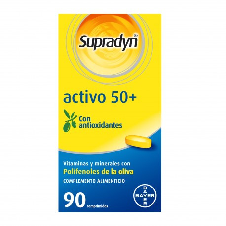 Supradyn activo 50+ antioxidantes 90 comprimidos