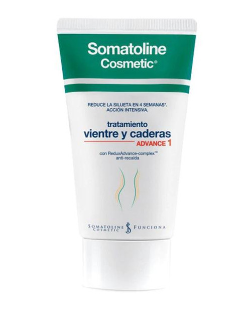 Reductor vientre y caderas advance 1, 2x150 mL somatoline cosmetic
