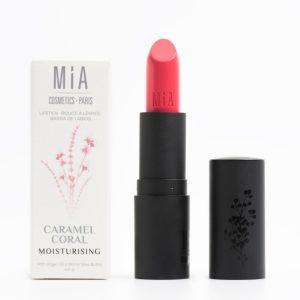 Mia laurens barra de labios caramelo coral