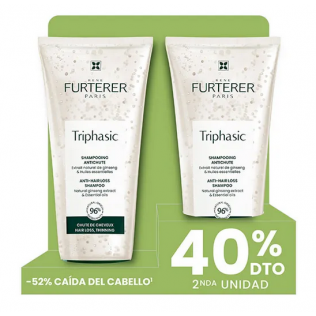 RENE FURTERER TRIPHASIC CHAMPU ANTICAIDA 200 ML DUPLO