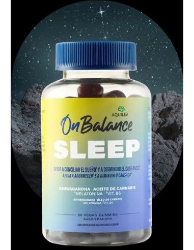 AQUILEA ONBALANCE SLEEP 60 GOMINOLAS SABOR BANANA