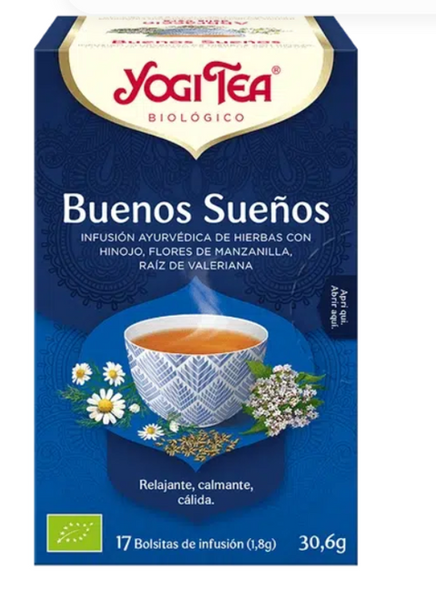 YOGI TEA  BUENOS SUEÑOS