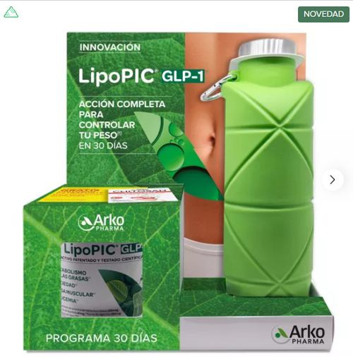 ARKO PACK ARKOFLUID LIPOPIC GLP-1 240G   BOTELLA